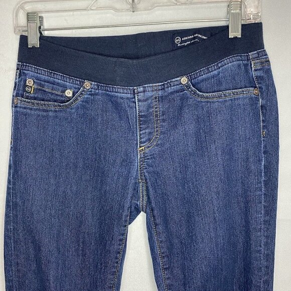 AG ADRIANO GOLDSCMIED Maternity Skinny Leg Stretch Jeans Sz 28R (28x29) - Picture 2 of 7